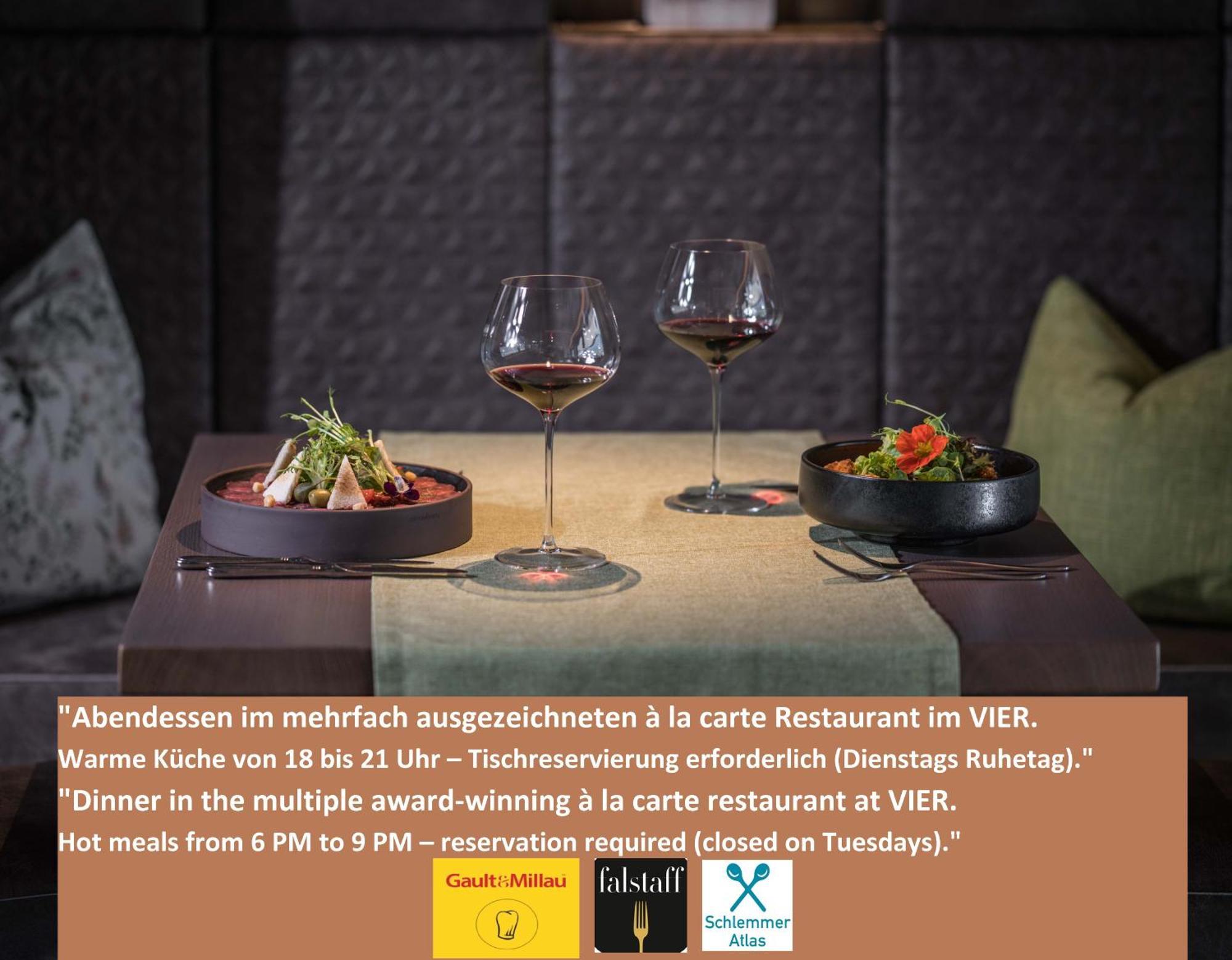 Vier Studios & Restaurant Längenfeld Екстериор снимка